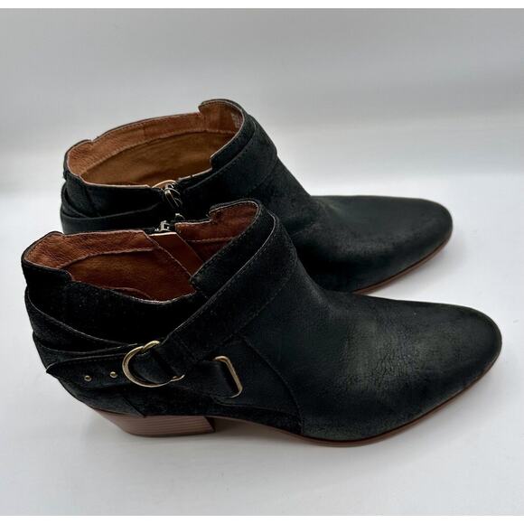 Clarks SPYE BELLE Black Booties 11 Cowgirl Western Southwestern Nashville 33-05 - Picture 3 of 10